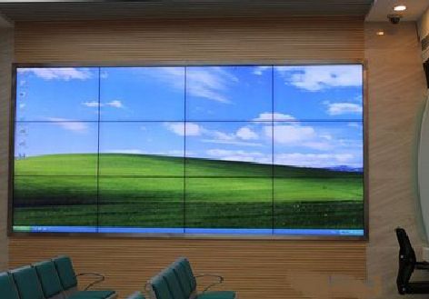 虞城液晶拼接屏的另类用法。